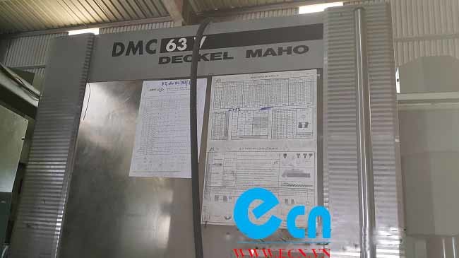 Sửa chữa máy phay Decken Maho DMC 637 hệ điều khiển Heidenhain