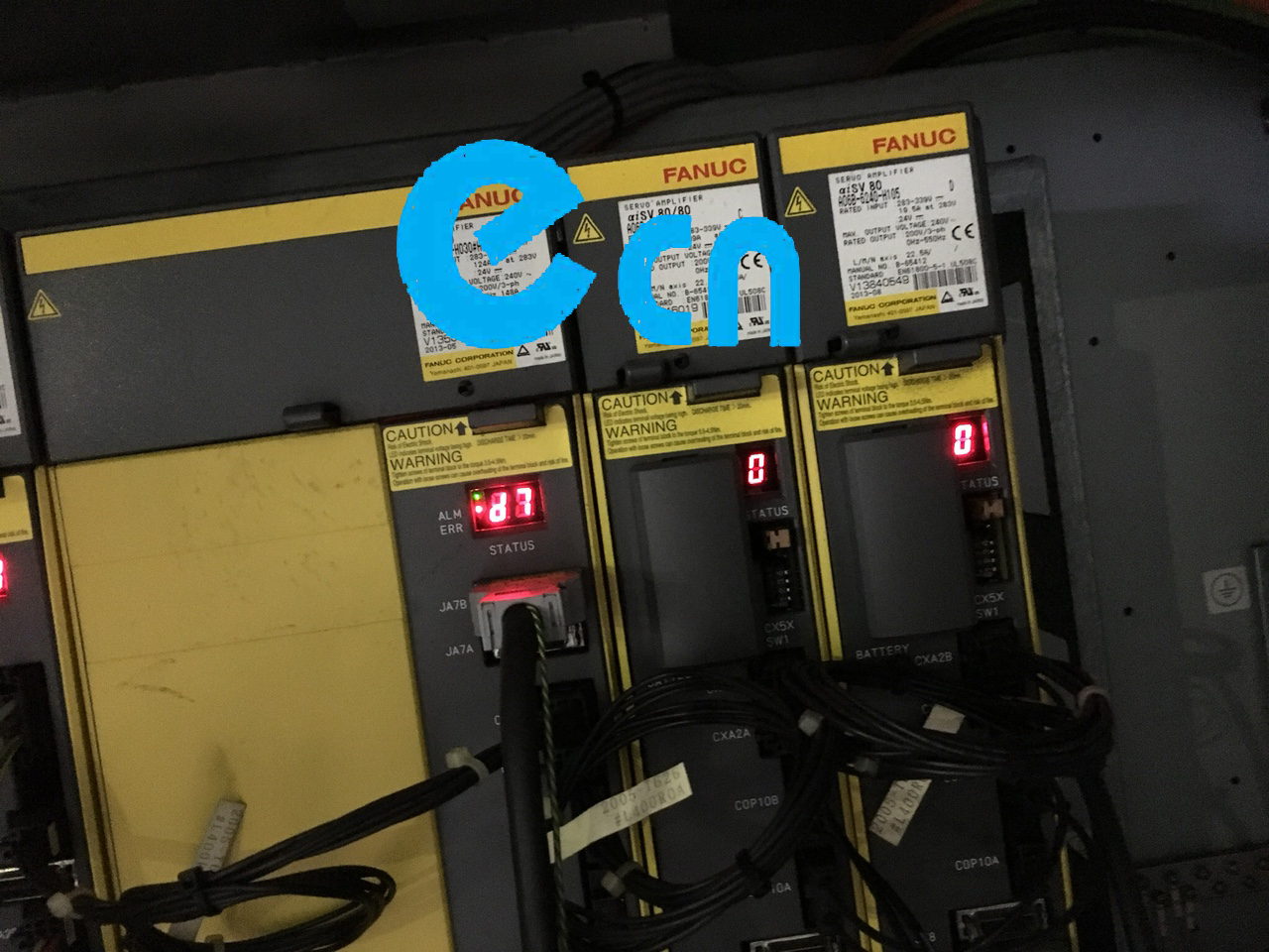 hình ảnh AL - D7 trên Spindle fanuc