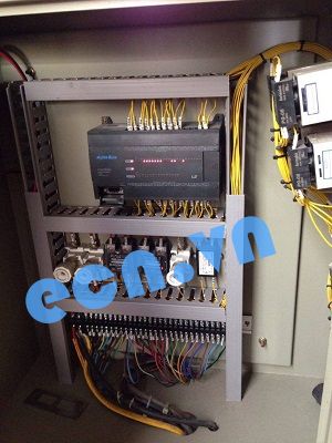 Sửa chữa PLC LS Master-K80S dây chuyền hàn, cắt gọt cửa nhựa.